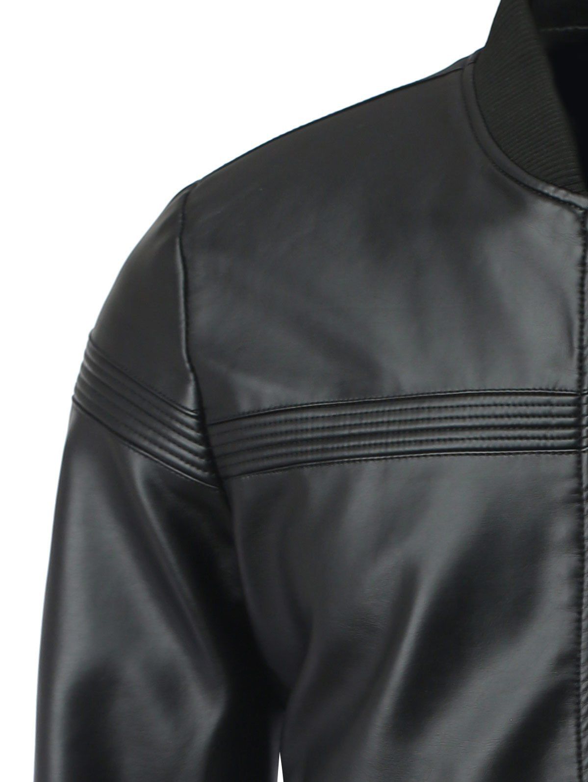Men's Lambskin Bomber Leather Jacket
